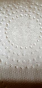 Macro shot of white wall