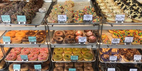 Full frame shot of food in store