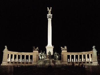 Low angle view of historical building