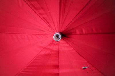 Low angle view of umbrella