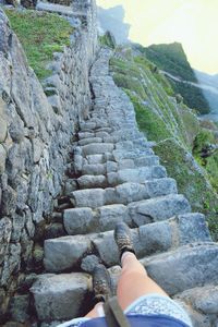 Low angle view of stairs