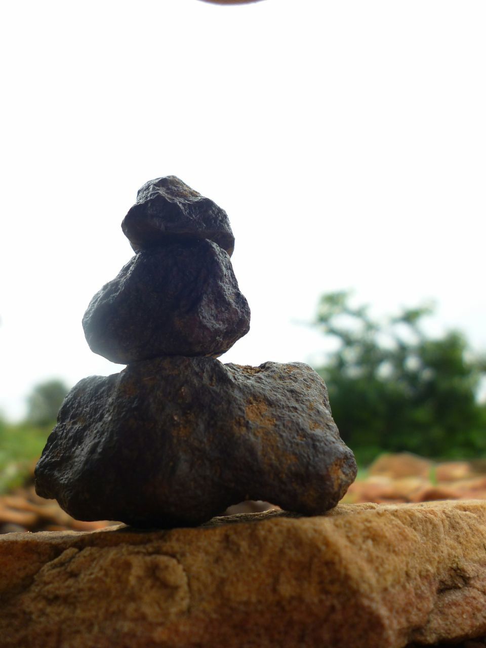 balance, stack, focus on foreground, close-up, rock - object, nature, sky, no people, outdoors, tranquility, day, selective focus, natural pattern, beauty in nature