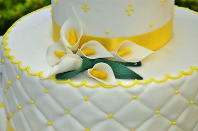 Close-up of cake