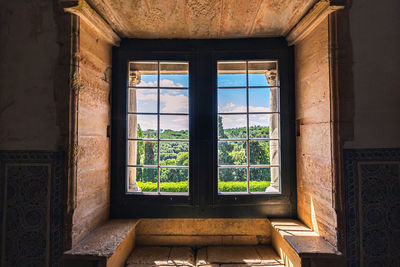 Interior of abandoned house