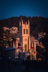 Ridgh chuch, located at ridgh ground shimla