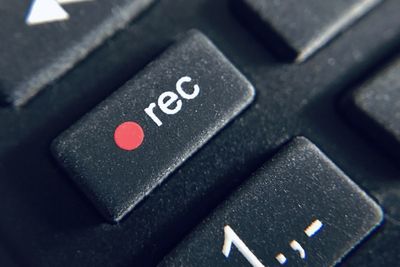 Close-up of computer keyboard