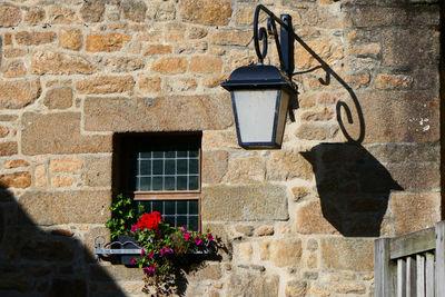 Close-up of illuminated light