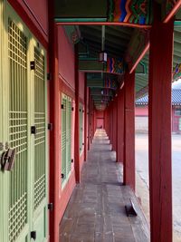 Empty corridor