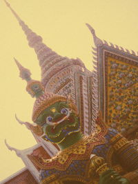 Close-up of built structure