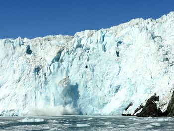 Glacier calving