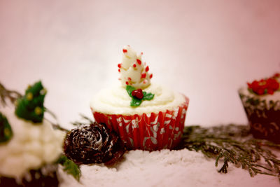 Close-up of cake