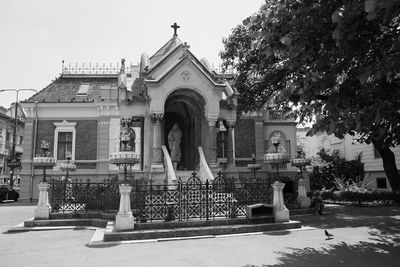 Facade of building