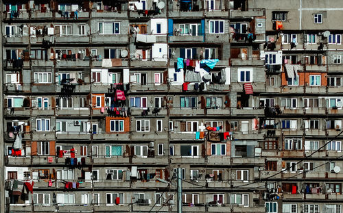 Full frame shot of buildings in city