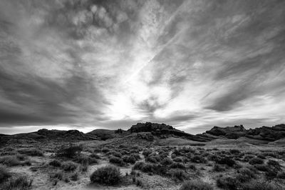 Dusk at the valley of fire state park