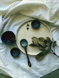 Close-up of food on table
