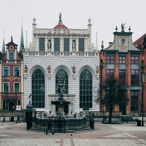 Facade of building