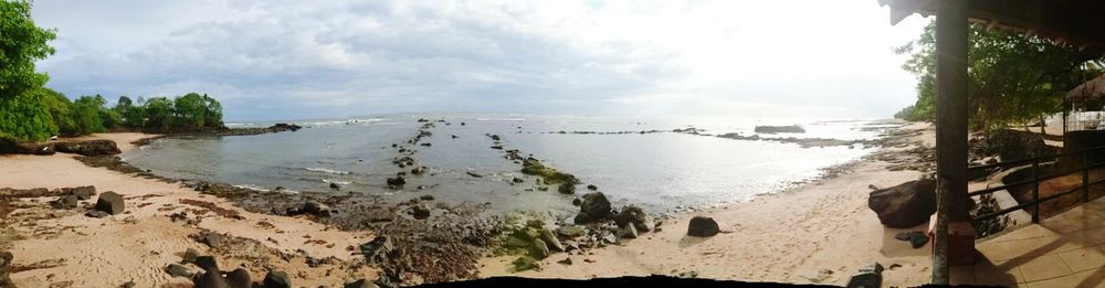 Panoramic view of sea