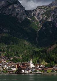 Scenic view of mountains