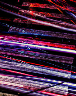 Full frame shot of illuminated lights