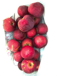 Close-up of strawberries in box