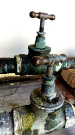 Close-up of rusty metal