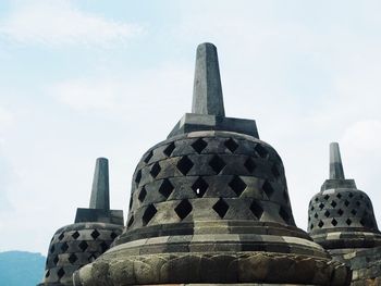 Low angle view of a temple