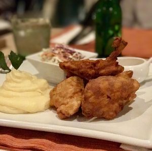 Close-up of food on plate