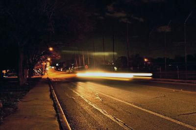 Road at night