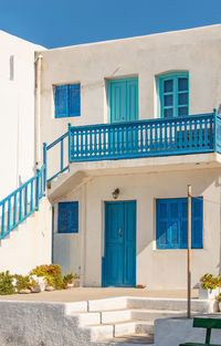 Small houses and their small streets on the volcanic island of nisyros on the aegean sea greece