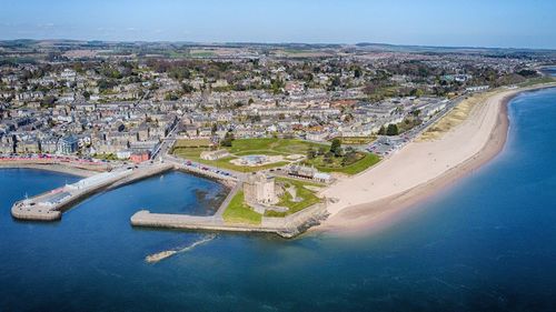 View above broughty ferry