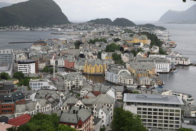 Alesund, a beautiful town in norway