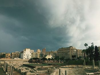 View of cityscape against sky