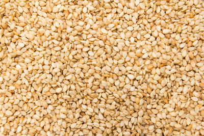 Full frame shot of sesame seeds