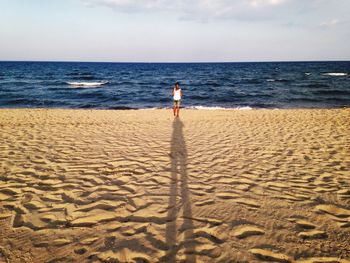 View of beach against sky