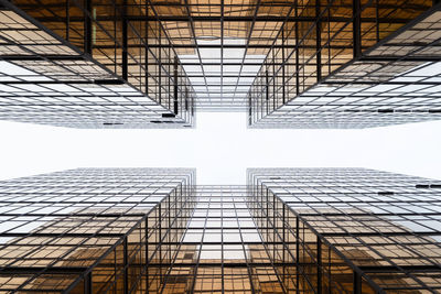 Low angle view of buildings against sky