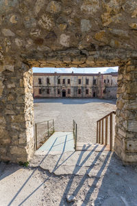 View of old building