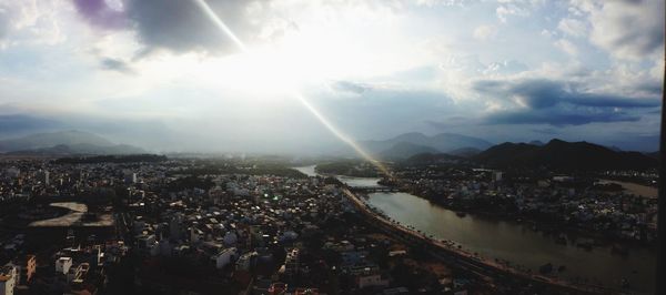 Aerial view of cityscape