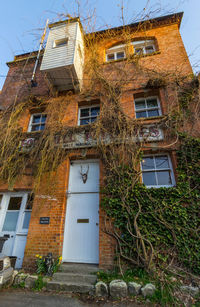 Low angle view of old building