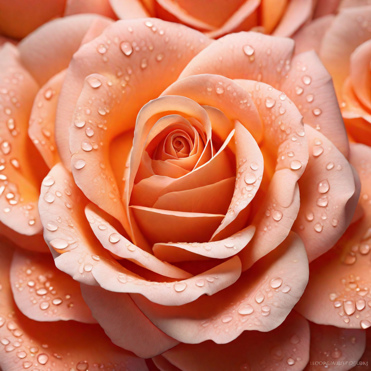 flower, beauty in nature, drop, rose, flowering plant, wet, pink, water, freshness, petal, plant, close-up, flower head, fragility, nature, inflorescence, dew, peach, macro photography, garden roses, no people, full frame, growth, orange color, backgrounds, red, orange, macro, extreme close-up, outdoors