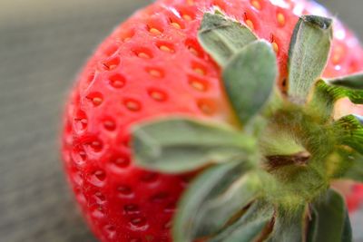 Close-up of strawberry