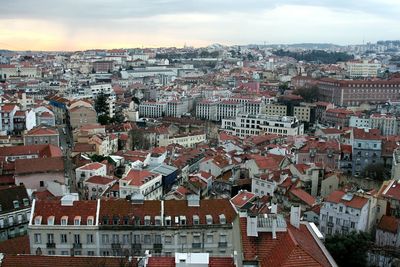 Aerial view of cityscape