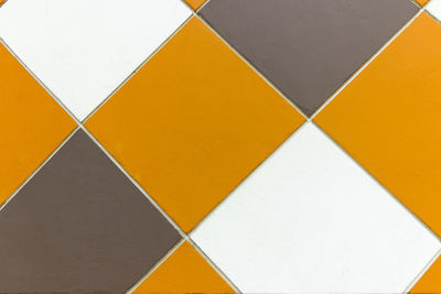 Full frame shot of yellow pattern