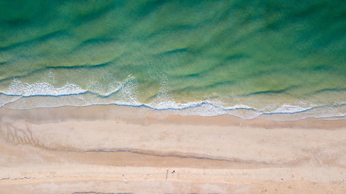 Aerial view of beach