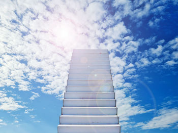 Low angle view of building against sky