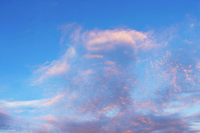 Full frame shot of blue sky