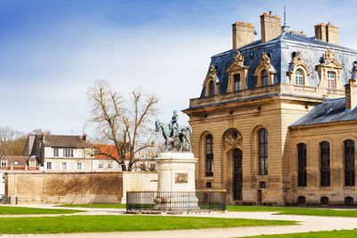 View of historic building against sky