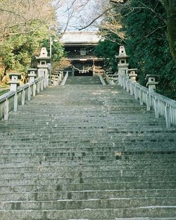 Built structure with trees in background