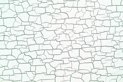 Full frame shot of cracked floor