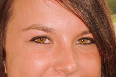 Close-up portrait of woman