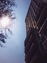 Low angle view of building against sky